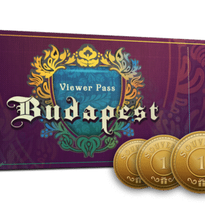 Budapest 2025 Viewer Pass + 3 Souvenir Tokens